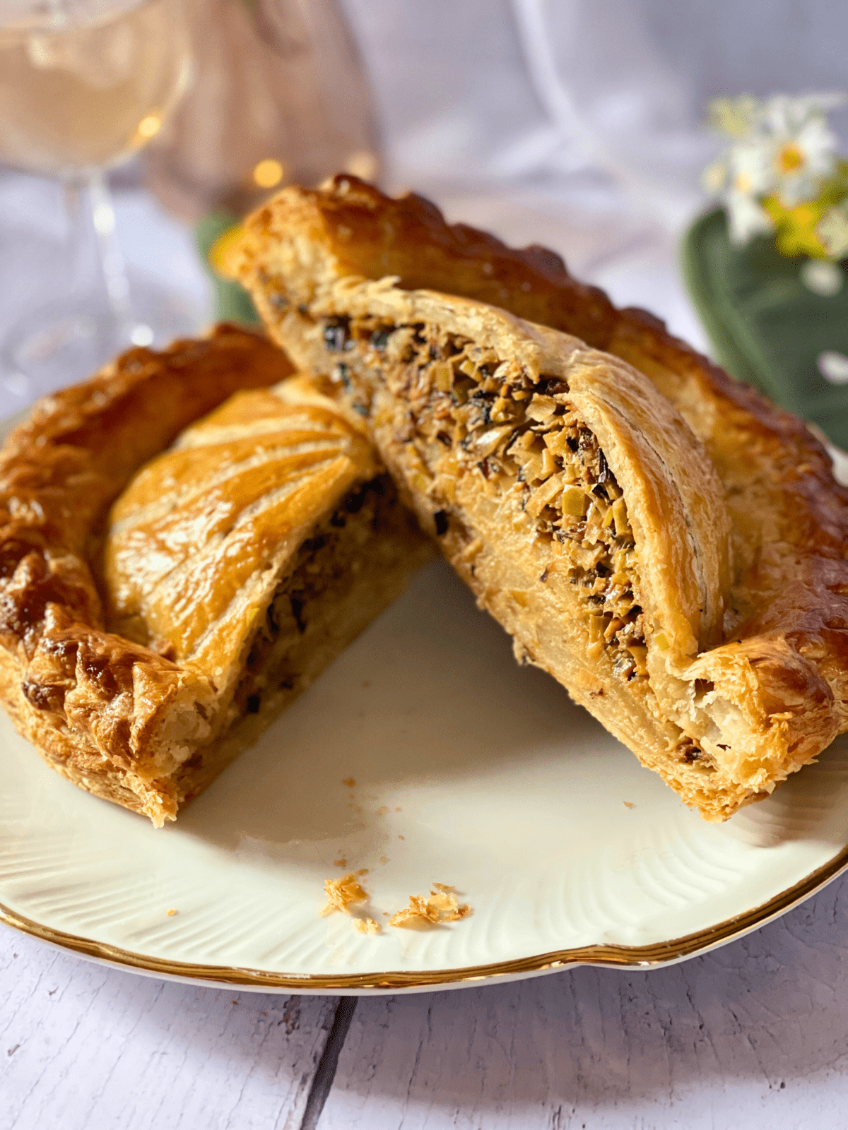 pithiviers vegetarien poireaux bleu deliciouslyhome article2 - Deliciously Home
