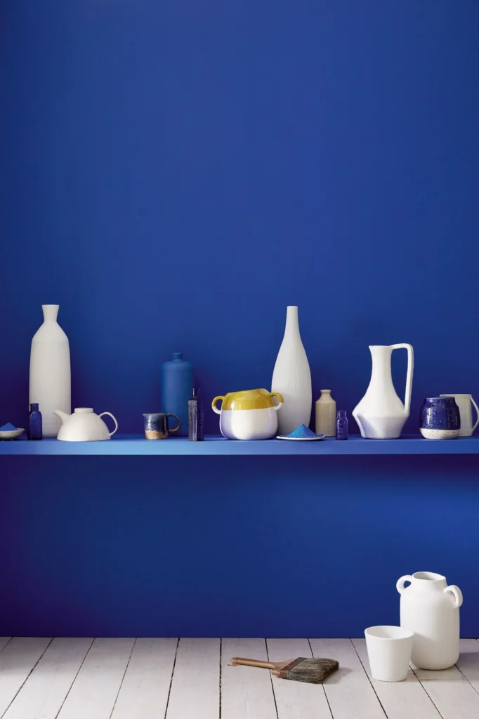 bleu grec mediterraneen decoration deliciouslyhome mur bleu bleu grec mediterraneen decoration deliciouslyhome mur bleu - Deliciously Home