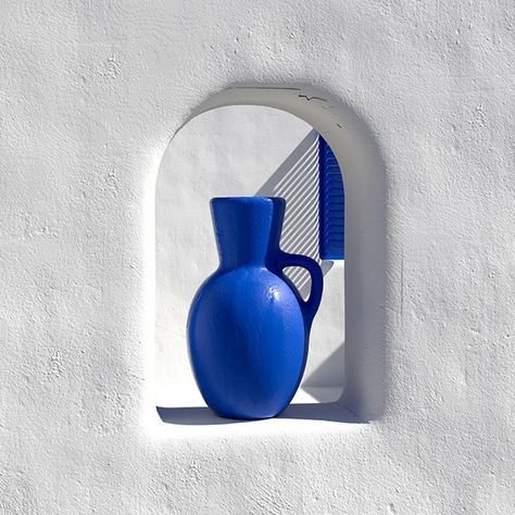 bleu grec mediterraneen decoration deliciouslyhome peinture vase bleu bleu grec mediterraneen decoration deliciouslyhome peinture vase bleu - Deliciously Home