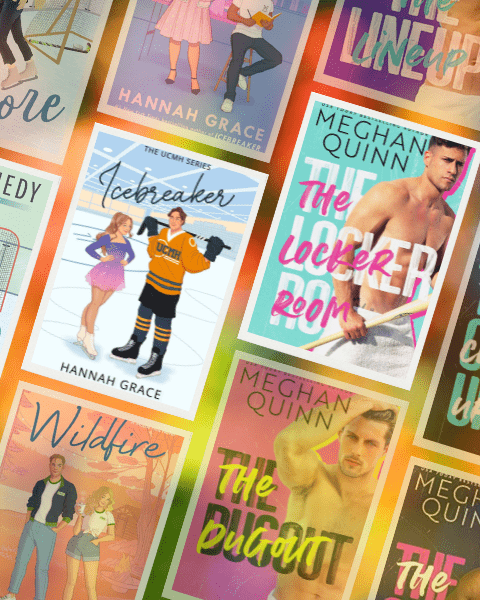 Sélection du Book Club Deliciously Home de septembre : trois séries de romances sportives universitaires pour retrouver l’ambiance de campus, l’esprit de bande et la complicité d’amitiés de cœur à binge-lire.