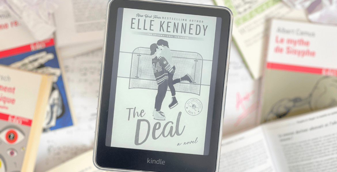 Article Deliciously Home : critique sans spoiler de The Deal d’Elle Kennedy, romance universitaire culte de la série Off-Campus.