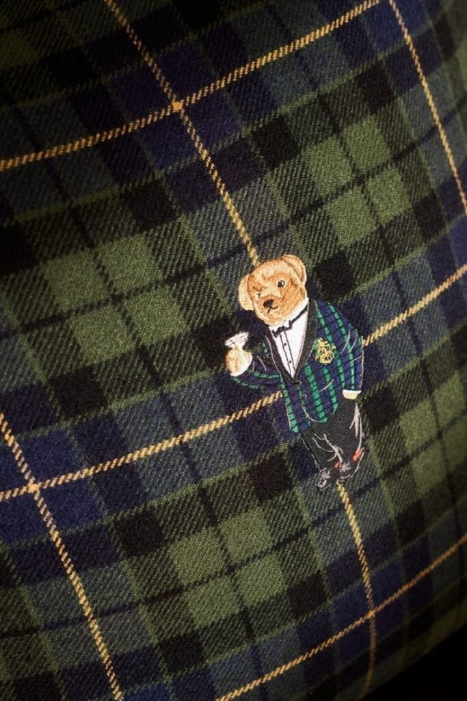 Ralph Lauren christmas inspiration ambiance tartan ours - Deliciously Home