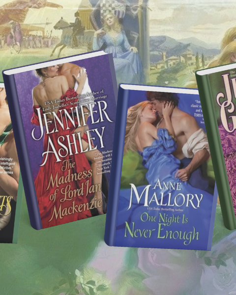 Six romances historiques issues des backlists à (re)découvrir : A Week to Be Wicked (Tessa Dare), Private Arrangements (Sherry Thomas), The Madness of Lord Ian Mackenzie (Jennifer Ashley), One Night Is Never Enough (Anne Mallory), The Secret (Julie Garwood), Indigo (Beverly Jenkins). Une sélection Deliciously Home pensée pour raviver le plaisir de lire avec des autrices incontournables du genre.