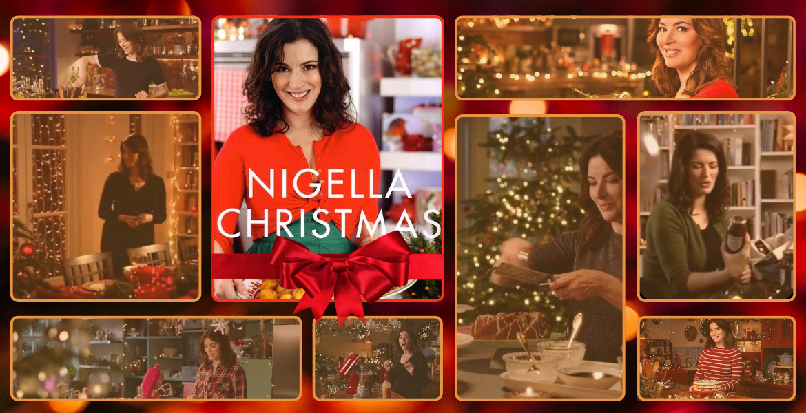 Présentation de Nigella Christmas de Nigella Lawson pour notre Cook That Book, mise en avant sur Deliciously Home.