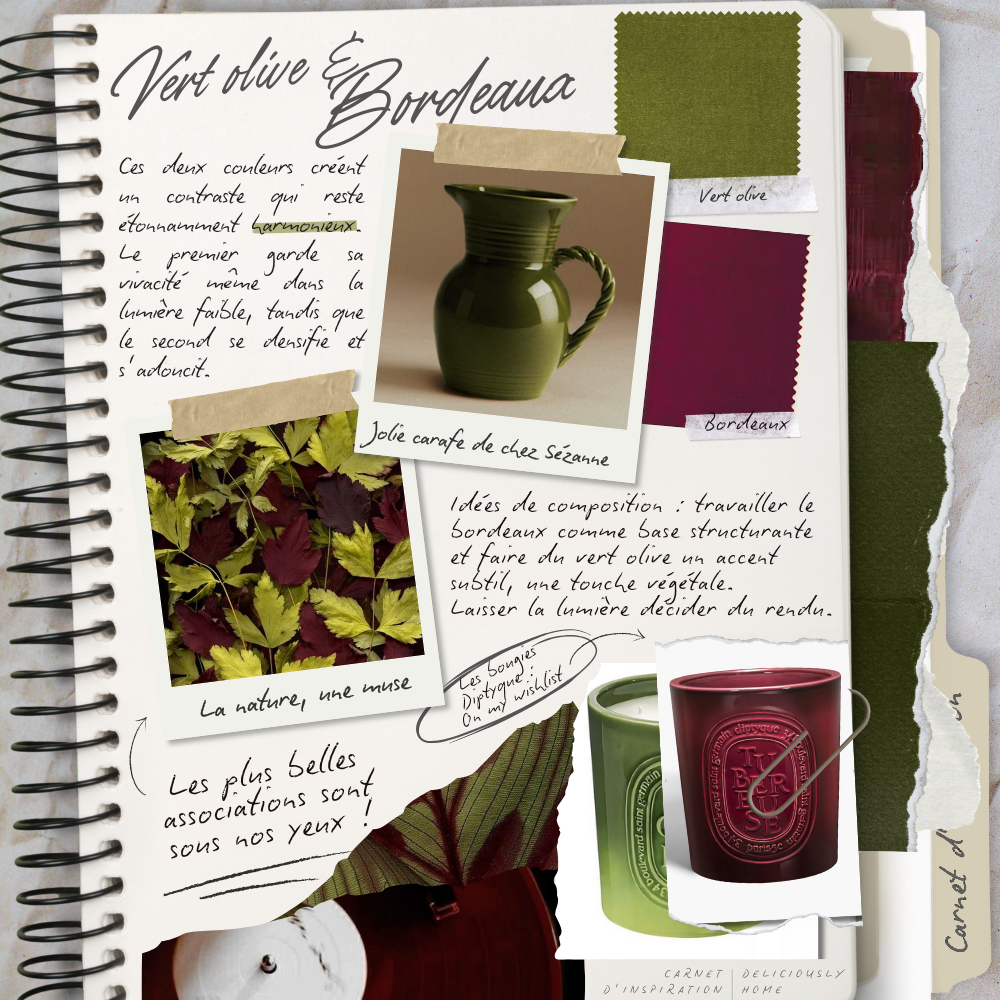 carnet inspiration vert olive bordeaux deliciouslyholme 1 carnet inspiration vert olive bordeaux deliciouslyholme 1 - Deliciously Home