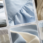 Bleu poudré & blanc crème : couleurs d’une douce ambiance hivernale