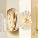 Bleu poudré & blanc crème : couleurs d’une douce ambiance hivernale