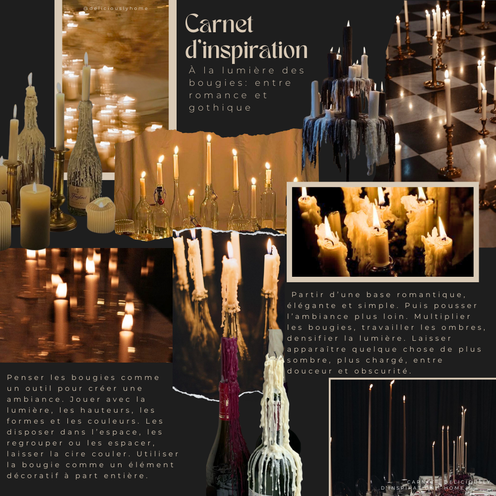 moodboard bougies ambiance gothique deliciouslyhome 1 - Deliciously Home