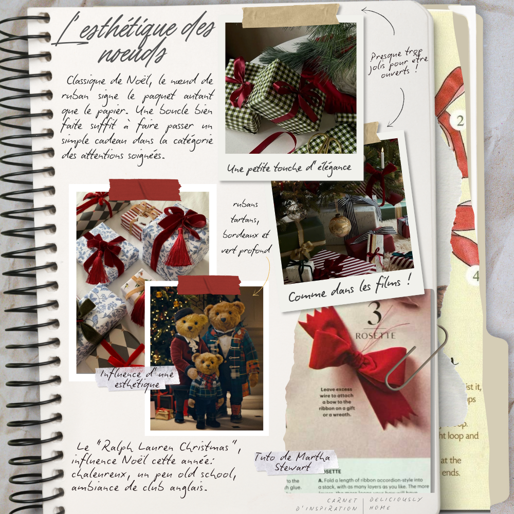 noeuds noel decoration christmas deliciouslyhome carnet 1 - Deliciously Home
