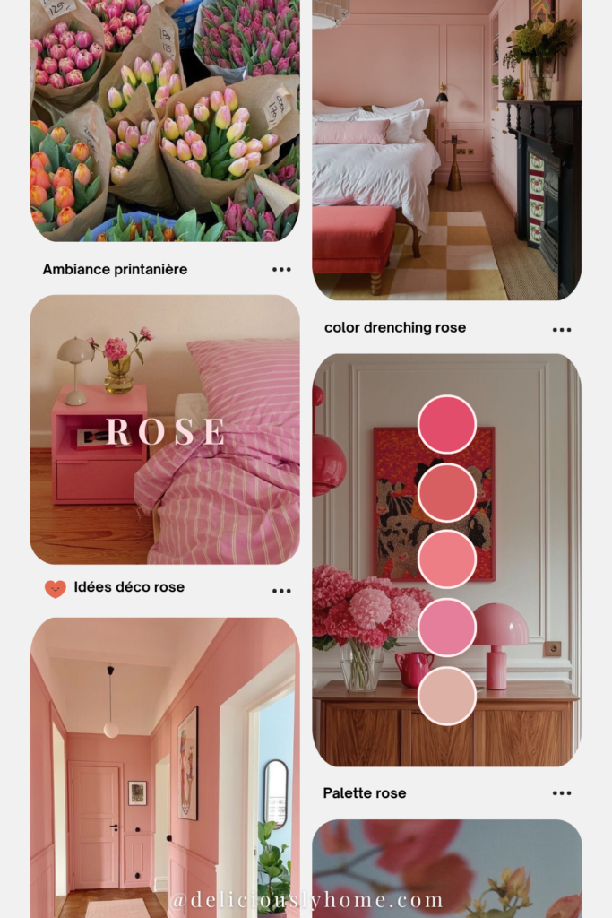 idees deco rose printemps deliciouslyhome - Deliciously Home