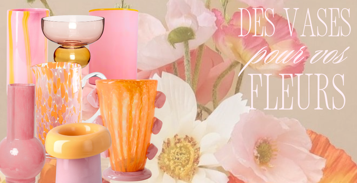 homepage vases roses orange idees deco deliciouslyhome Sélections de vases roses et orange pour une décoration printanière