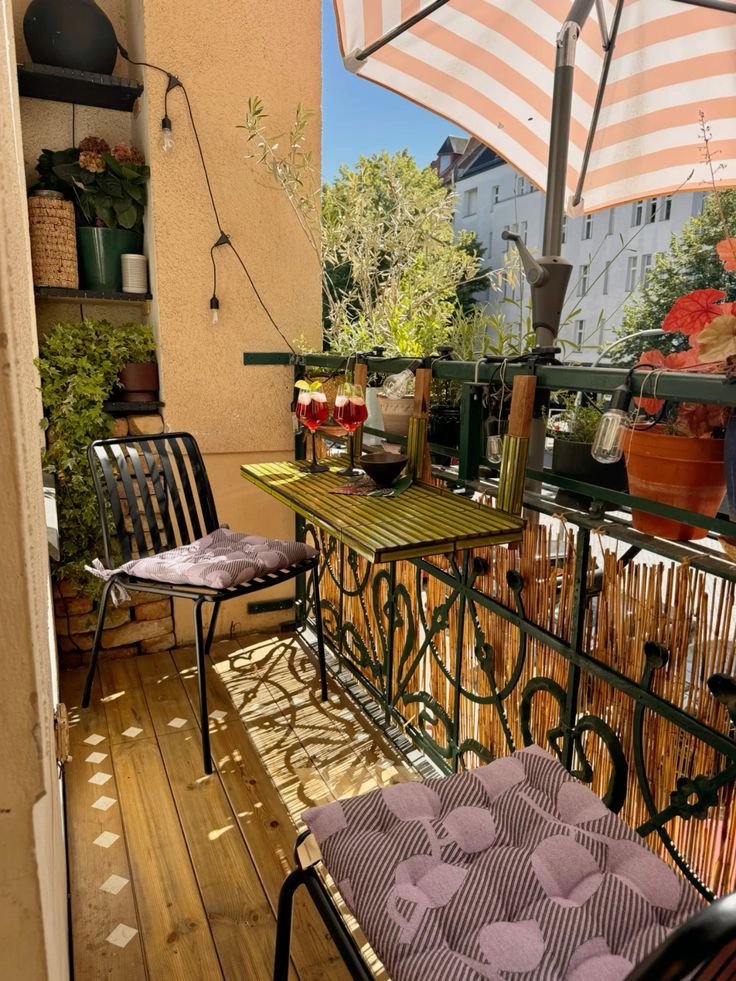 amenagement balcon ete - Deliciously Home