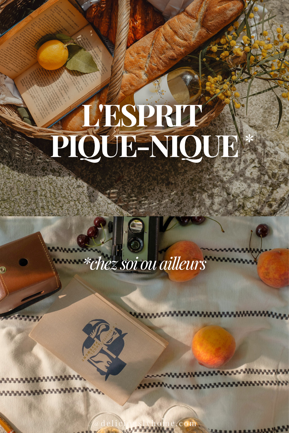 Inspiration estivale autour du pique-nique : nappes, plateaux, coussins et lumière dorée pour transformer un moment ordinaire en ambiance d’été. À découvrir avec Deliciously Home