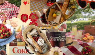Moodboard ambiance pique-nique pour cet été.