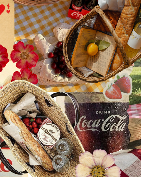 Moodboard ambiance pique-nique pour cet été.
