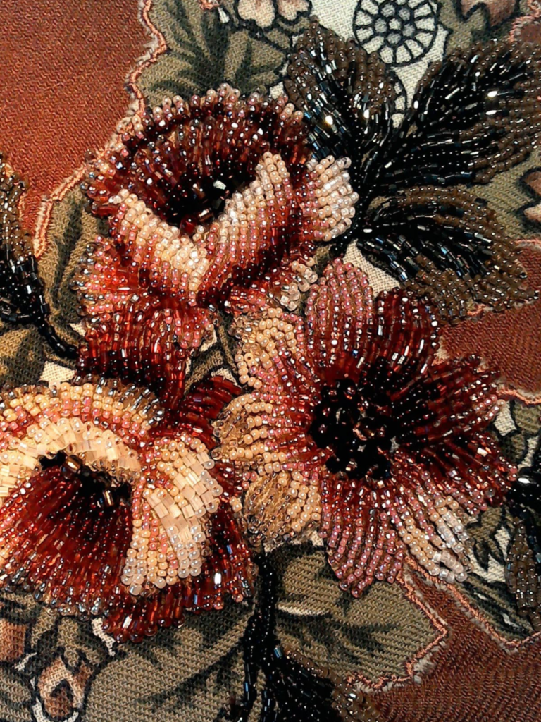 broderie florale automne - Deliciously Home