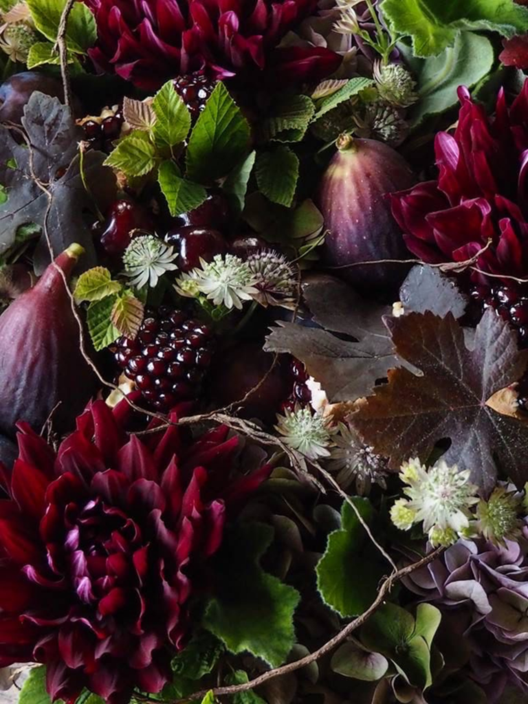 compositions fleurs botaniques decoration automne 3 - Deliciously Home