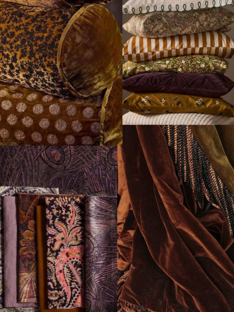 matiere motifs automne - Deliciously Home